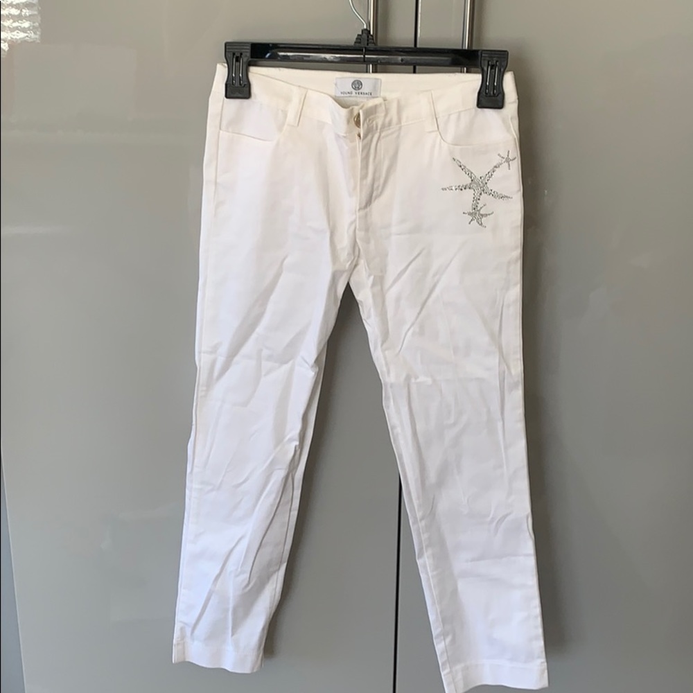 Young Versace girl pants
